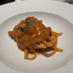 プリミ・バチ - ズワイ蟹と渡り蟹のタリオリーニ