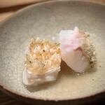 日本料理FUJI - 繊細な身質からは、繊細な味わい。
      この日は、そのお出汁の粘度が特に高く、その分旨味も濃く感じます。
      何度いただいても色褪せないどころか、ますます魅力的な一皿です。