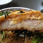 レストラン三澤亭 - 2014.7.9　カツ丼のカツ　アップ☆