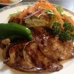 レストラン三澤亭 - 2014.7.10　豚みそ焼き☆（ランチのみ）　