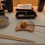 お出汁で食べる串かつと釜めしの専門店 ぎん庵 難波 - 