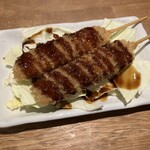 炭火やきとり 樹 - 串カツ　ソース