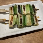 炭火やきとり 樹 - ネギが絶品