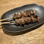 炭火やきとり 樹 - こころのこり　塩がめちゃくちゃ美味しい