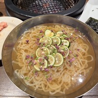 焼肉あきら 本郷本店 - すだち冷麺