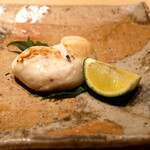 鮨 さいとう - 焼きふぐ白子