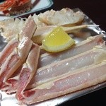 みのや泰平閣 - 夕食 焼き蟹