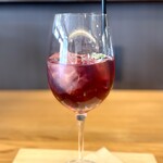 ネオ ガーデン カフェ - ビネガードリンク ラズベリー