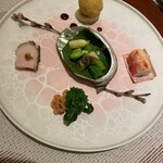 銀座 蟹みつ - 前菜