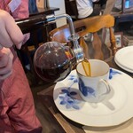 Cafe赤居文庫 - サイフォンコーヒー