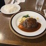 ローマイヤレストラン 銀座店 - シェフの手ごねハンバーグ