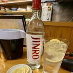 タイ料理バーンファー  - 「JINRO」(3000円)