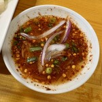 タイ料理バーンファー  - コームヤーンのタレ