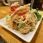 タイ料理バーンファー  - ソムタム辛さレベル5