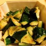 居食屋 侍々 - 塩だれきゅうり梅鰹風味