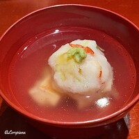 花邑 - 伊勢海老の蕪蒸し