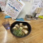 松屋うどん - 黄麺使用の中華そばみたいな八重山そば
