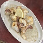 杉井酒店 - げそ塩焼き