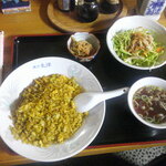 味の太洋 - やきそば ＆ カレーちゃーはん ＆ ぎょうざ5個✖️2