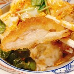 とりかつ丼の黒兵衛 - とりカツ丼