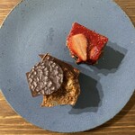 パティスリー リョーコ - どっちも個性があって甘くて美味しくて止まらん