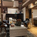 町屋源 - 店内、和の雰囲気
