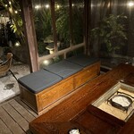 町屋源 - テラス、ここは外になります