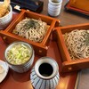 和食麺処 サガミ - ◉ ざる蕎麦2段（ミニ天丼）　1,100円（税込）