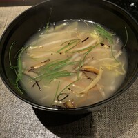 日本料理　「十二颯」 ヒルトン東京 - 北寄貝沢煮椀