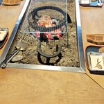 とり料理 瀬戸 - 囲炉裏