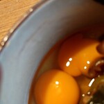 とり料理 瀬戸 - ふたご卵