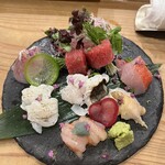 帆夏 - お造り盛り合わせ