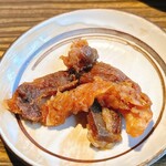 みや - 定食の付属品
すじの甘辛いの
（おそらくすじうどんと共通）