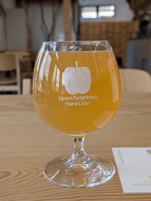 Green Neighbors Hard Cider（グリーンネイバース ハード サイダー） - 紫波中央（バー）の写真