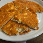 キッチン ブルー グローブ - ガレットの断面