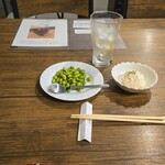 キッチン ブルー グローブ - 軽い感じの前菜かな？