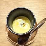 潮騒料理 亢 - （ランチ）八種の小鉢の潮騒御膳:1950円/トリュフとマスカルポーネの茶碗蒸し