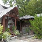 喫茶まいせん - 山小屋風な店舗