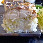 わ楽 - 焼き鯖寿司