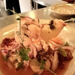 eureka. - 北海タコとトルコザクロのセビーチェ 