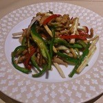 喜臨軒 - ランチの青椒肉絲