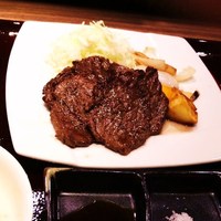 神戸牛炉窯焼ステーキ 雪月風花 北野坂 - ＢＩＧＢＡＮステーキ　￥１０５０
