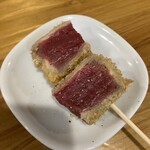 呑処 大阪梅田 ブラウン - 国産牛串カツ一本