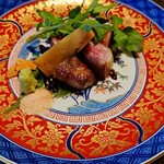 日本料理 市松茶寮 - 私が880円追加して頼んだステーキ！(｀・∀・´)ｴｯﾍﾝ!!