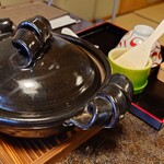 日本料理 市松茶寮 - かま焚きごはんができました