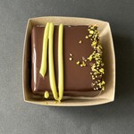 TART SQUARE - チョコレートピスタチオ(835円)。濃厚なチョコが美味しい(^O^)