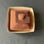 TART SQUARE - ティラミス(835円)。上質なコーヒーの香り。美味しい(^O^)