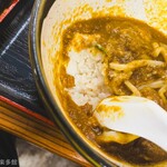 麺紡 - 下からとろろ飯