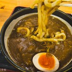 麺紡 - カレーうどん部分リフトアップ