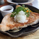 アンジュ 梶ヶ谷店 -  日向豚ロースステーキ（2025年3月8日撮影）